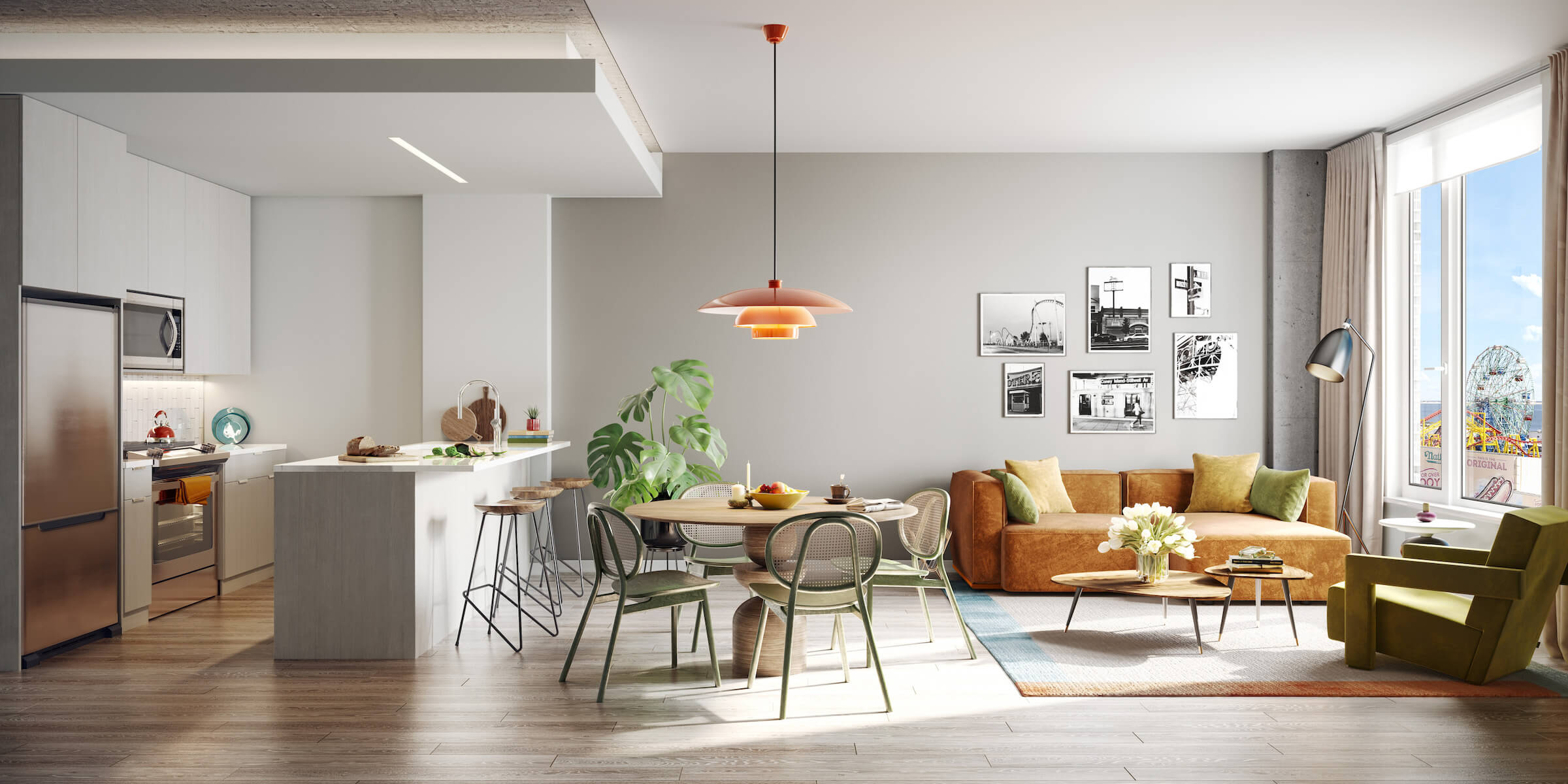 One and TwoBedroom Luxury Apartments in Coney Island, NY