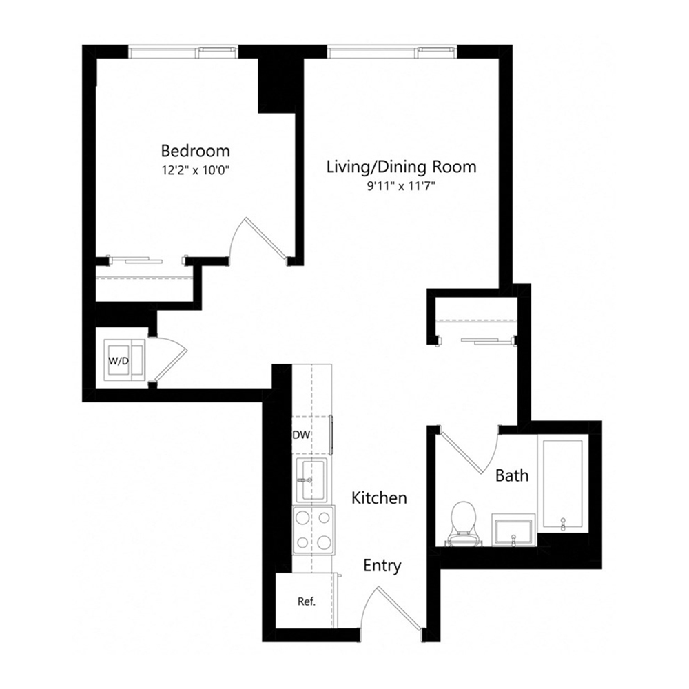 One and TwoBedroom Luxury Apartments in Coney Island, NY